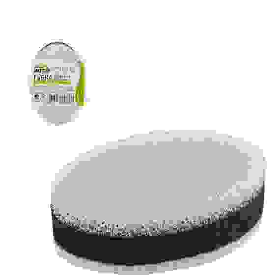 Губка для мытья посуды трехслойная KS-09 (белый/черный)