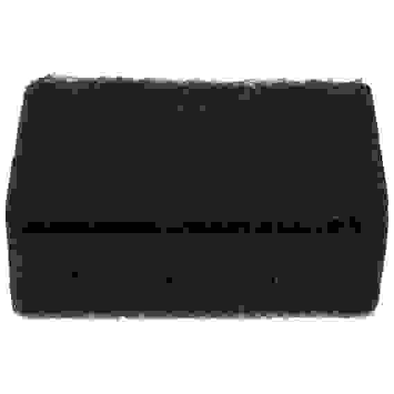 Губка для мытья посуды двухслойная прямоугольная KS-08 (черный)