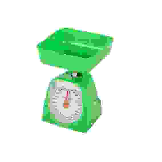 Весы кухонные механические ENERGY EN-406МК, зелёные (0-5 кг) квадратные