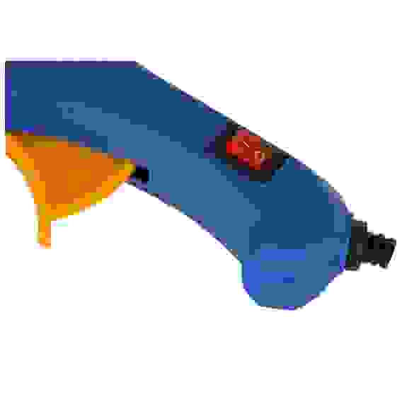 Пистолет клеевой 20W с кнопкой включения и антикаплей EGG-20