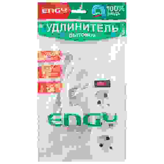 Удлинитель с выключателем ENGY &quot;Гранд&quot; 2м/3роз с/з (ПВС 3х0,75)