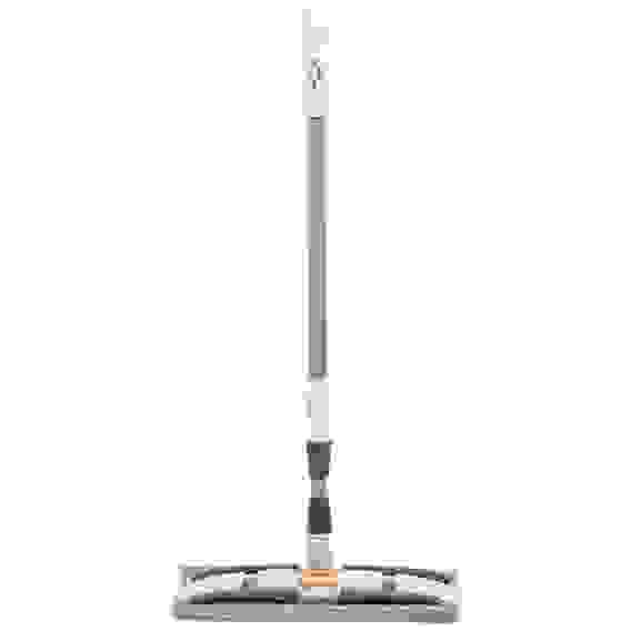 Швабра для пола с насадкой из микрофибры с зажимным механизмом