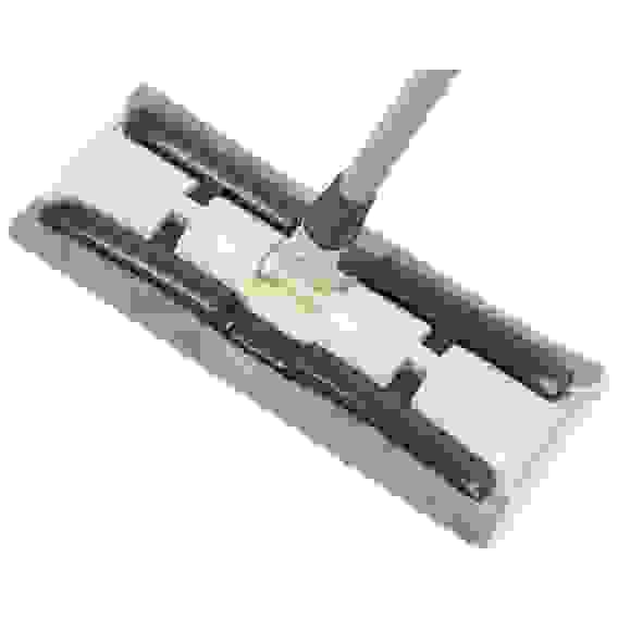 Швабра для пола с насадкой из микрофибры с зажимным механизмом