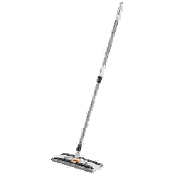 Швабра для пола с насадкой из микрофибры с зажимным механизмом