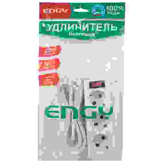 Удлинитель с выключателем ENGY "Гранд" 3м/3роз. с/з (ПВС 3х0,75)