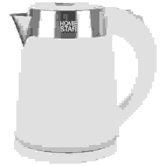 Чайник Homestar HS-1021 (1,7 л) белый, двойной корпус