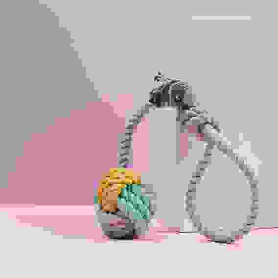 Игрушка для домашних животных, грейфер, хлопок, 32,5х1 см VETTA