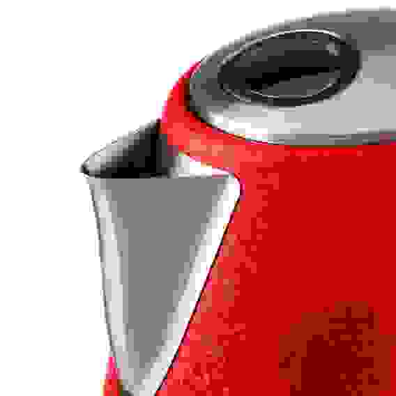 Чайник электрический 1,8л, 1850Вт, металл, красный LEBEN