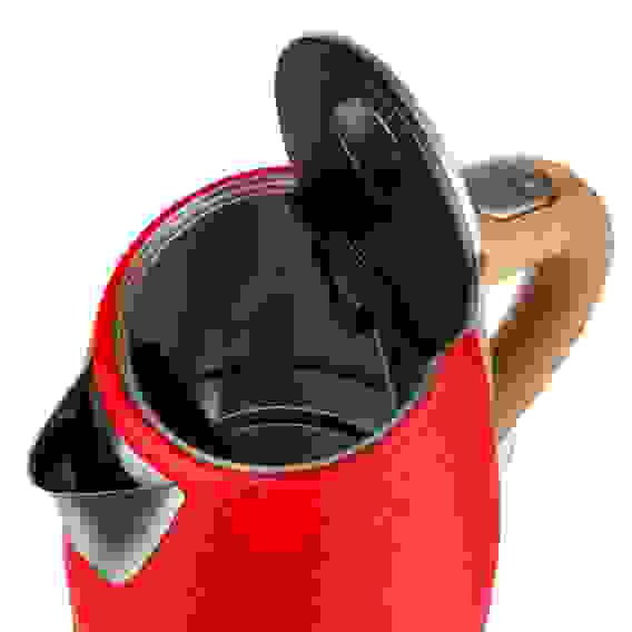 Чайник электрический 1,8л, 1850Вт, металл, красный LEBEN