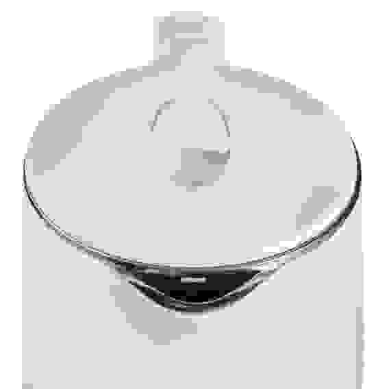 Чайник электрический 1,8л, 1850Вт, скрытый нагревательный элемент, белый пластик LEBEN