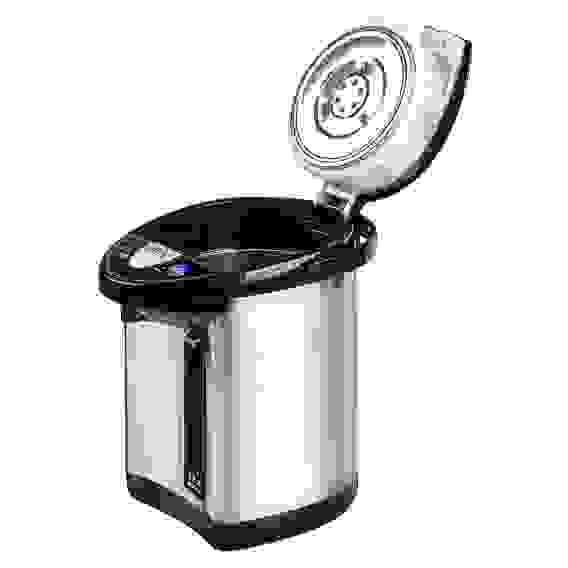 Чайник-термопот 3,8л, 750Вт, автоматич. поддержание температ., металл LEBEN