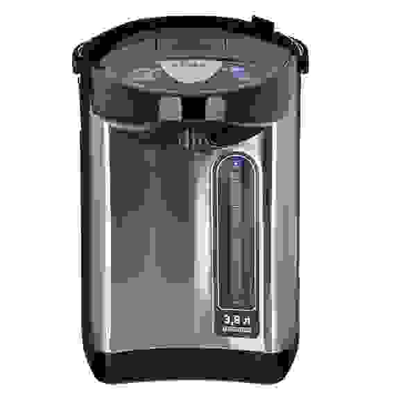 Чайник-термопот 3,8л, 750Вт, автоматич. поддержание температ., металл LEBEN