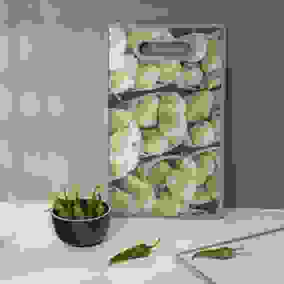 Доска разделочная "Тропики" 37х23х1,2см, пластик SATOSHI