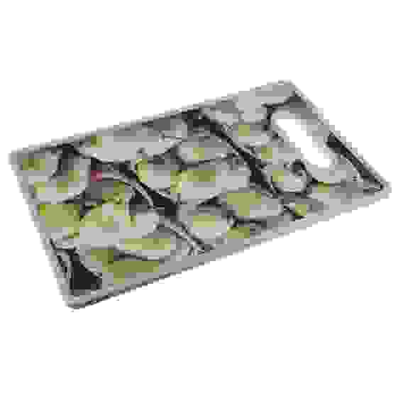 Доска разделочная "Тропики" 37х23х1,2см, пластик SATOSHI