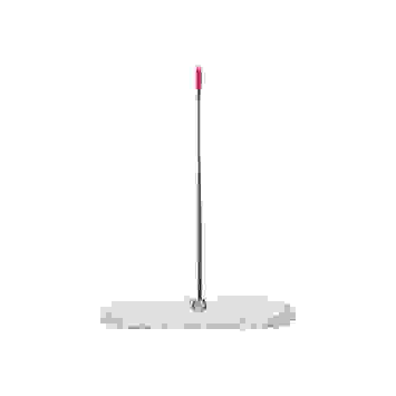 Швабра-рамка 90см,стальной черенок 125см.цельный держ,МОП с завязками хлопок.LAIMA.6036