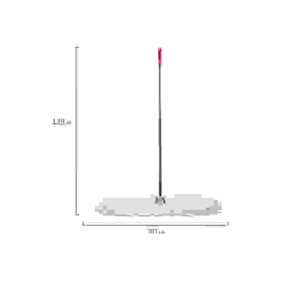 Швабра-рамка 90см,стальной черенок 125см.цельный держ,МОП с завязками хлопок.LAIMA.6036