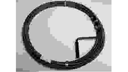 Трос сантехнический д.12 10м, крючок-зацеп