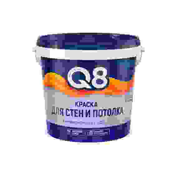 Краска вд стен и потолка 1,4кг FORMULA Q8 белая матовая
