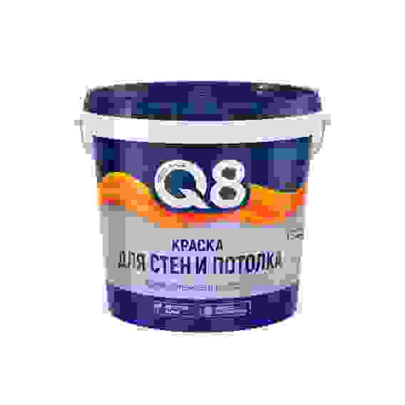Краска вд стен и потолка 1,4кг FORMULA Q8 белая матовая
