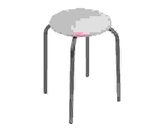 Табурет кругл. ТБ1/СЛ Эконом 100кг, слон к, d сид.=30см, ДСП/винилискожа,h=46,5см/d=18мм,ТБ1/СЛ Nika