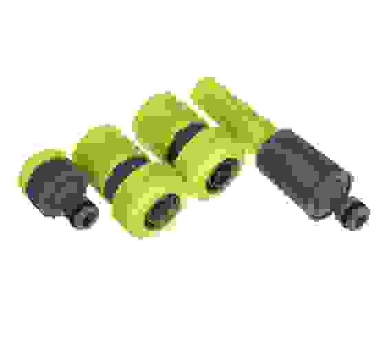 Набор для полива 3/4&quot;(шланг 10м, коннектор-2шт., штуцер-1шт, наконечник-1шт) PP, PVC INBLOOM