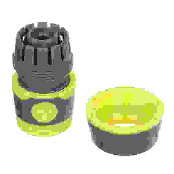 Коннектор быстросъемный для шланга 3/4, обрезиненное покрытие ABS PROF+ INBLOOM