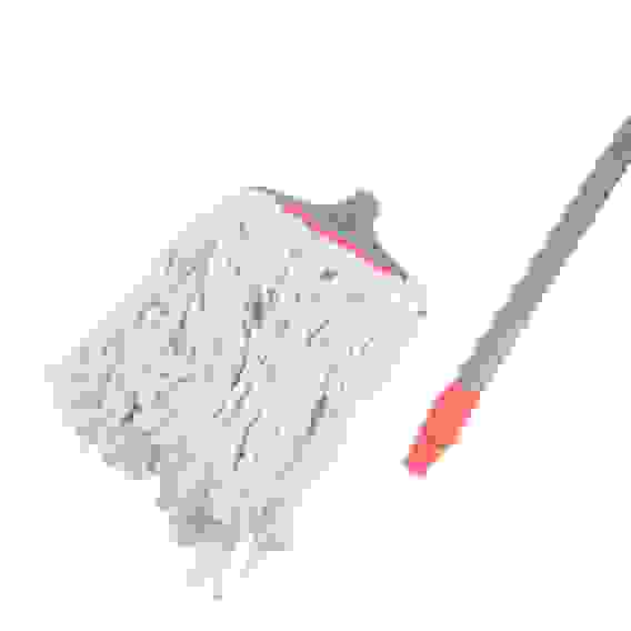 Швабра с насадкой из хлопка, вес 240 гр., длина ручки, 148 см Vetta