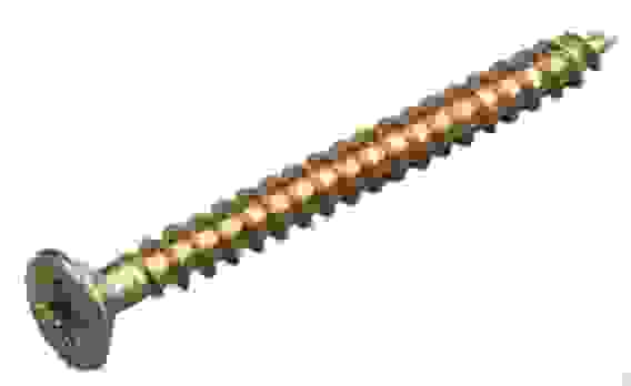 Шуруп желтый цинк 4,5/70 (6) 11372