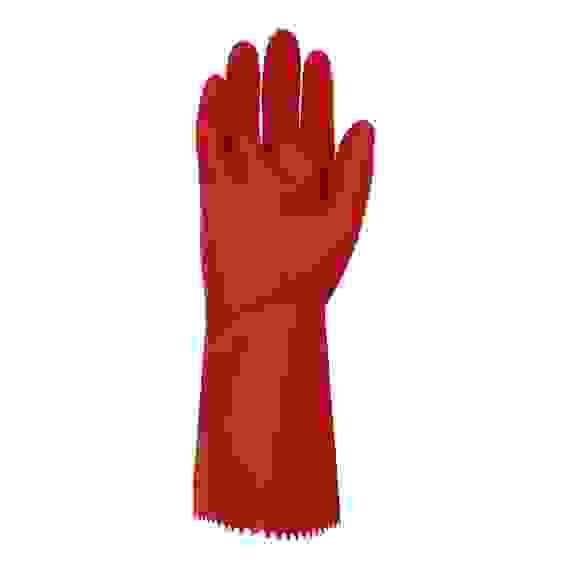 Перчатки защитные КЩС латексные, красн., ADM PROFESSIONAL, L