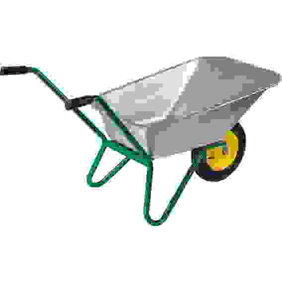 Тачка садовая GB-1, 80 л, 100 кг, одноколесная, GRINDA (422399)