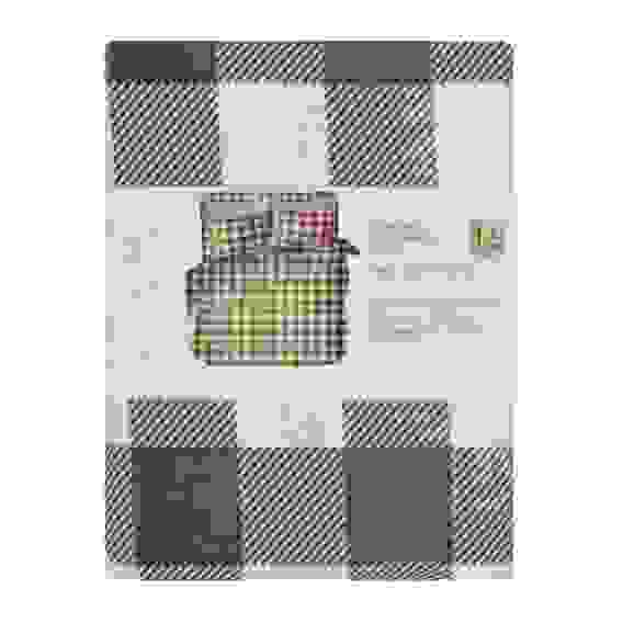 Комплект постельного белья 1,5 (4 предмета), бязь, 100% хлопок, зеленый Эвкалипт PROVANCE