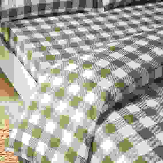 Комплект постельного белья 1,5 (4 предмета), бязь, 100% хлопок, зеленый Эвкалипт PROVANCE