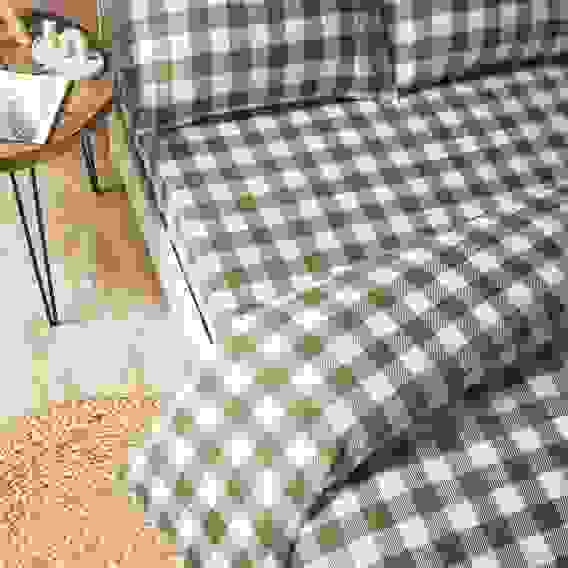 Комплект постельного белья 1,5 (4 предмета), бязь, 100% хлопок, зеленый Эвкалипт PROVANCE