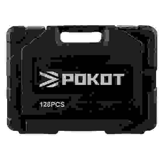 Набор инструмента 128 предметов, кейс РОКОТ
