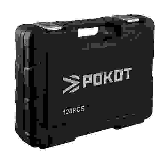 Набор инструмента 128 предметов, кейс РОКОТ