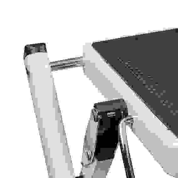 Стремянка-ступенька сталь, 2 широкие ступени с противоскользящим покрытием ЕРМАК