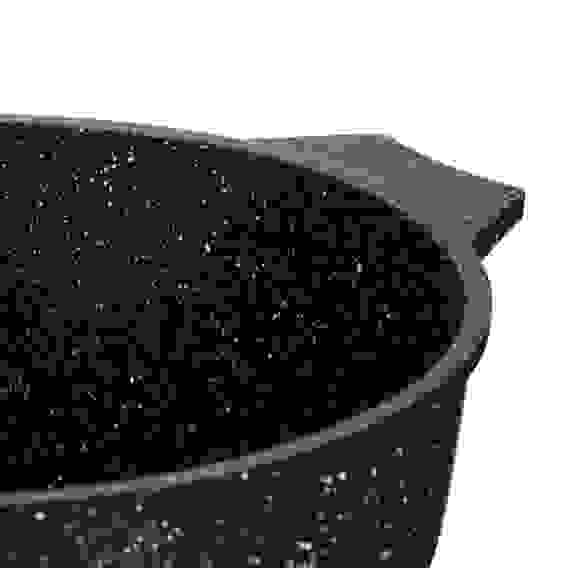 Казан 24х13,0см, 4,8л, литой алюминий, индукция Монфор SATOSHI