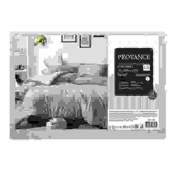 Комплект постельного белья 1,5 (4 предмета), микросатин, серый Фрэя PROVANCE