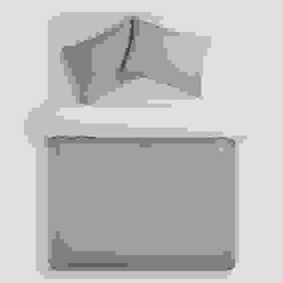 Комплект постельного белья 1,5 (4 предмета), микросатин, серый Фрэя PROVANCE