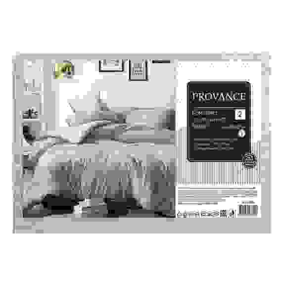 Комплект постельного белья 2 (4 предмета), микросатин, серый Фрэя PROVANCE