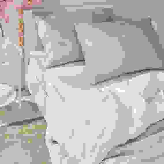 Комплект постельного белья 2 (4 предмета), микросатин, серый Фрэя PROVANCE