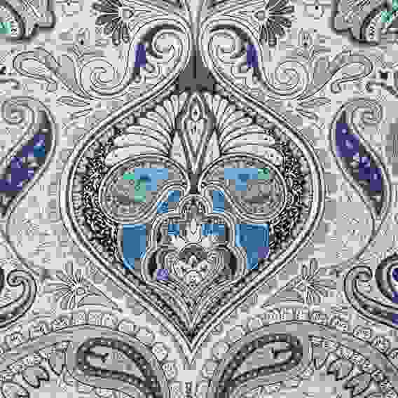 Комплект постельного белья 1,5 (4 предмета), микросатин Нэви PROVANCE