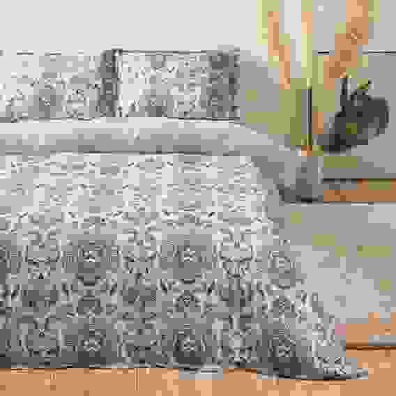 Комплект постельного белья 1,5 (4 предмета), микросатин Нэви PROVANCE