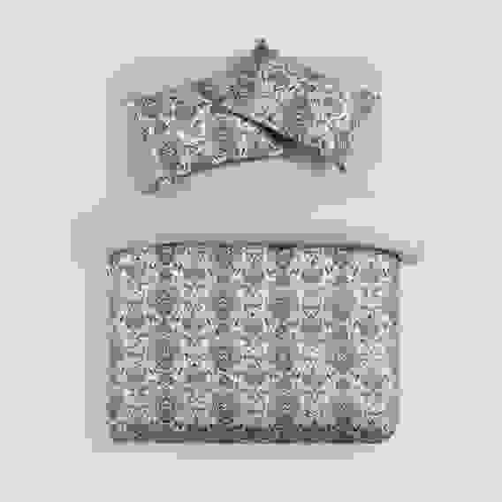 Комплект постельного белья 1,5 (4 предмета), микросатин Нэви PROVANCE