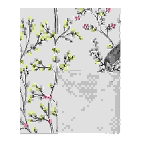 Комплект постельного белья 1,5 (4 предмета), поплин, 100% хлопок Birds PROVANCE