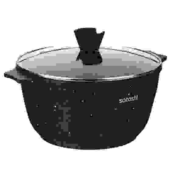 Казан 26х14,0см, 5,8л, литой алюминий, индукция Монфор SATOSHI