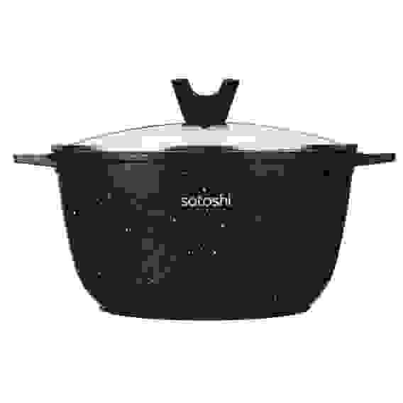 Казан 26х14,0см, 5,8л, литой алюминий, индукция Монфор SATOSHI