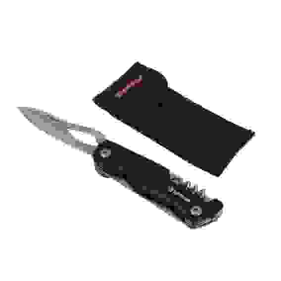 Нож перочинный многофункциональный, 9 функций, 18.5см, нерж. сталь. ЕРМАК