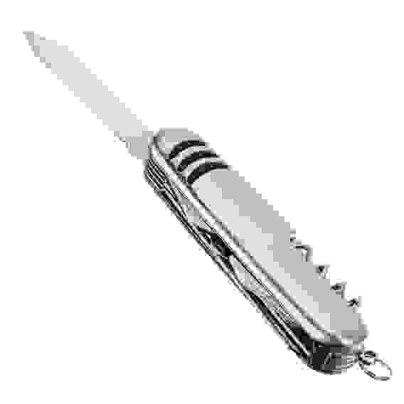 Нож перочинный, 15см, многофункциональный, 14 функций, нерж.сталь ЕРМАК