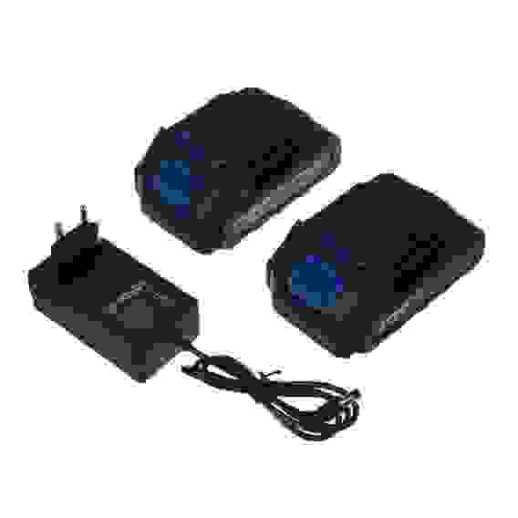 Электропила аккумуляторная, 2АКБ, шина 150мм, 2.0 А*ч Li-ion, пластик.кейс РОКОТ